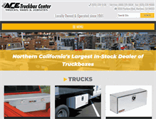 Tablet Screenshot of acetruckbox.com